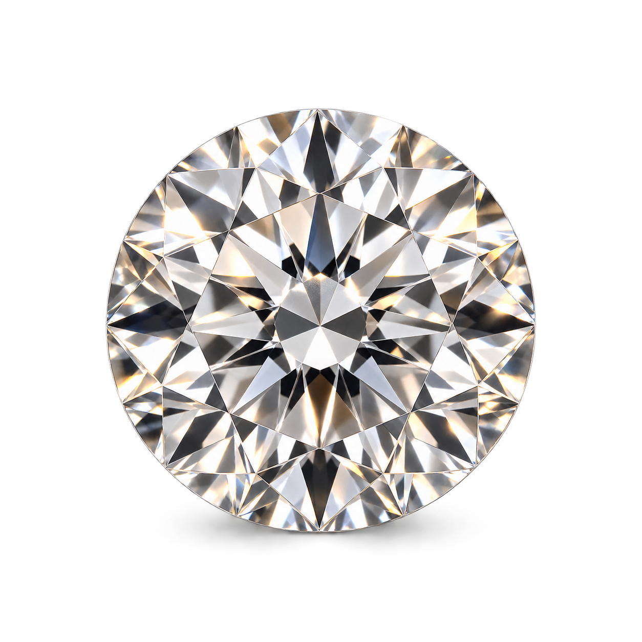 Round brilliant diamond